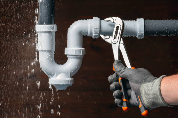Professional Leak Detection technician working in Franktown, VA